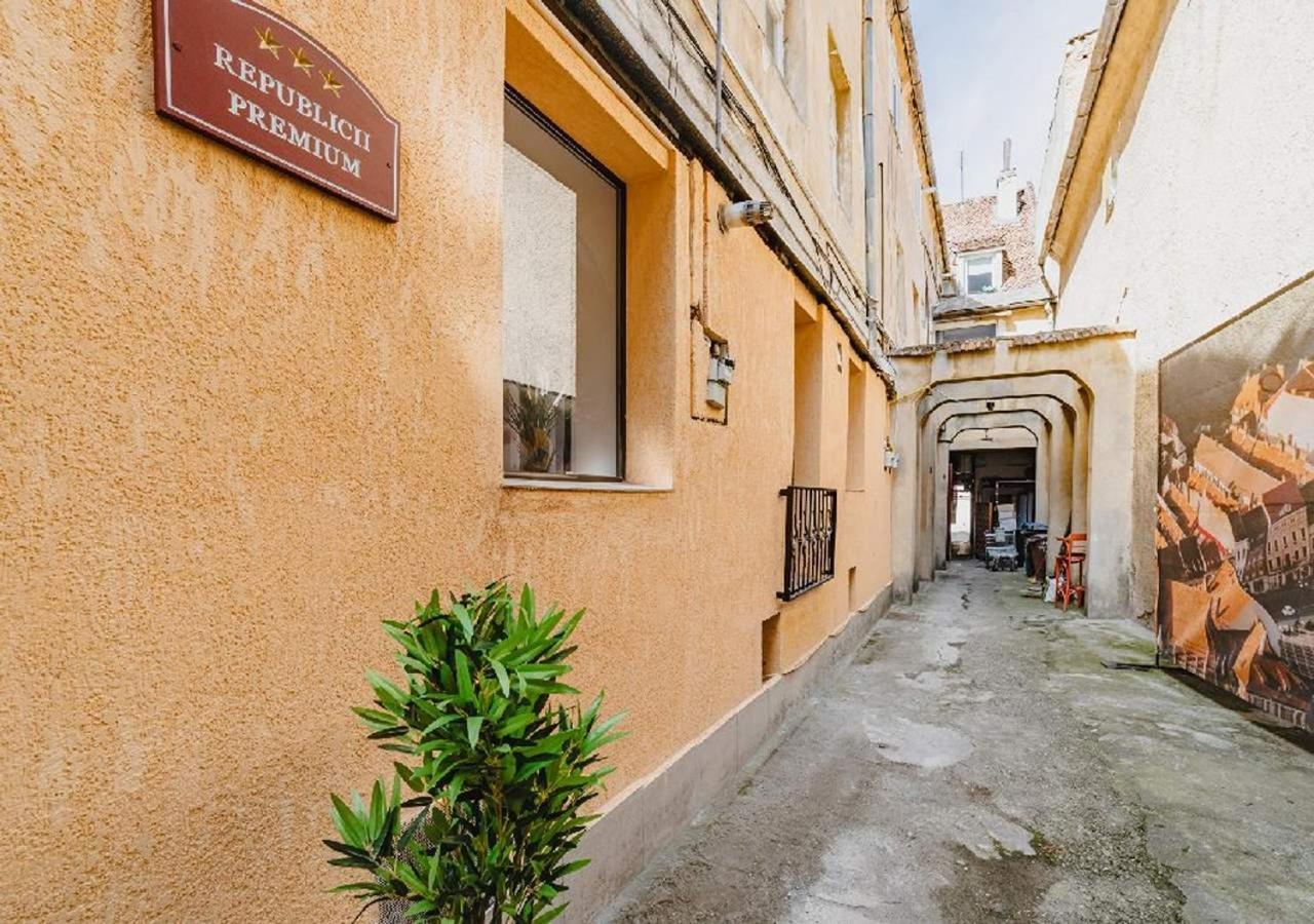 Republicii Premium Lägenhet Braşov Exteriör bild